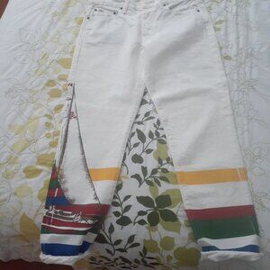 Polo Ralph Lauren Avery Boyfriend Denim Jeans White